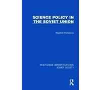 Science Policy In The Soviet Union