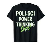 Science Politique Casquette Pensée Études Humour T-Shirt