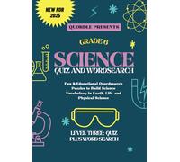 Science Quiz & Word Search Challenge: Fun STEM Puzzles to Test Your Knowledge & Find the Hidden Answers!: Interactive Science Trivia & Word Game for ... | Perfect for Classrooms & Homeschooling