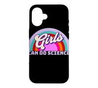 Science Rainbow Retro STEM Typographie Coque pour iPhone 16