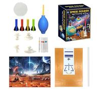 Science Rocket Kit de fusée pour - Kit de science STEM - Fusée d'expériences scientifiques pour - Activités interactives pour l'apprentissage préscolaire pour filles - Fût à motricité