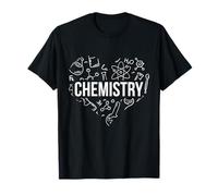 Science Scientifique Chimiste Coeur Professeur De Chimie T-Shirt