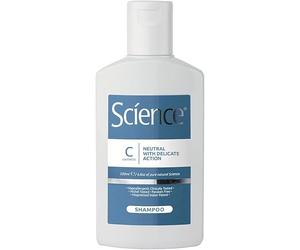 SCIENCE - Shampooing Neutre à Action Douce | Ingrédients Naturels | Pour Tous Les Types De Cheveux | Enrichi en Camomille | Formule Clinique, Ingrédients Biologiques et Végétaliens, 200ml