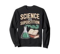 Science sur la Superstition Conception de pensée rationnelle Sweatshirt