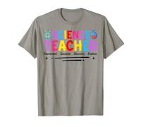 Science Teacher Experiment Question Discover Explain T-Shirt