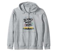 Science Teacher Science is Magic That's Real Funny STEM Sweat à Capuche