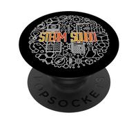 Science, Tech, Ingénierie, Art et Mathématiques - Steam Squad PopSockets PopGrip Adhésif