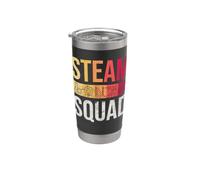 Science Tech Ingénierie Art Maths - STEAM Squad & Team Gobelet isotherme en acier inoxydable double paroi