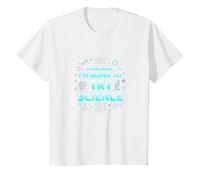 Science TS : Retirez-Vous, Je Vais Essayer la Science T-Shirt, Enfant, Blanc, 3 Ans