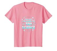 Science TS : Retirez-Vous, Je Vais Essayer la Science T-Shirt, Enfant, Rose, 12 Ans