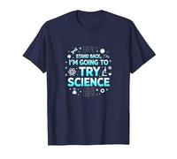 Science TS : Retirez-Vous, Je Vais Essayer la Science T-Shirt, Homme, Bleu Marine, M