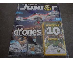 SCIENCE & VIE JUNIOR N°308 !! + TES CARTES QUIZ EXTRÊME : SURVIVRE DANS 10 MONDES HOSTILES !!