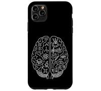Science vs Art Cerveau Croquis pensée Concept Neuroscience Coque pour iPhone 11 Pro Max