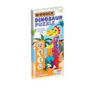 Science4you Bois Puzzle Apprendre Les Chiffres, Dinosaure 11 pièces, Jouet éducatif pour Enfants, Le Choix de Maman Cadeau pour garçons et Filles 2 3 4 Ans