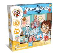 Science4you Corps Humain Kit - Découvrez Les détails du Corps Humain, Trouvez Toutes Les Curiosités des Organes, Squelette et des Systèmes avec Kit Scientifique, Cadeau pour Enfants de 4 5 6 7+