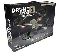 Science4You Drone4you Speedy Drone Rapide pour Enfants avec caméra HD et télécommande d'intérieur avec WiFi Comprend des hélices pour Drone avec Protection Robotique 12 Ans 80002914 Multicolore