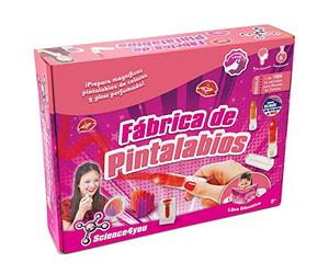 Science4you - Fábrica de Pintalabios - Experimentos Para Niños: Crea Tu Propria Maquillaje - Juegos Educativos de Ciencias Niños +8 Años