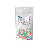 Science4you Filament PLA 1.75 pour Stylo 3D pour Enfants - Recharges de 10 Filament Imprimante 3D Colorés, Plus Cûrs et Plus Aciles à Utiliser, 50 Mètres au Total, Cadeau pour Garçon et Fille