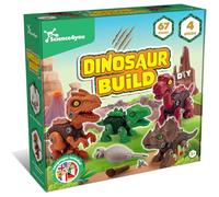 Science4you Jouets Dinosaures 4 en 1 - Dinosaur Build, Jeu de Construction Dinosaure pour Enfants avec 4 Dinosaures, 67 Pièces, Jouet à Monter et Démonter, 3 4 5+ Ans