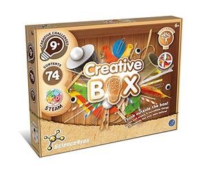 Science4you Kit Créatif pour Enfants 6 7 8 9 10+ Ans - Créez vos jouets & DIY Projets de bricolage et loisirs créatifs - Kit Activités Manuelles pour Enfants avec 74 Contenus - Jeu Éducatif Montessori
