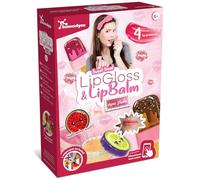 Science4you Kit Gloss DIY - Fabrique Ton Lip Gloss et Baume à Lèvres, Parfum Pastèque, Coffret Beauté Enfant, Activité Créative & Loisirs Créatifs, Fille 6 7 8 9 Ans