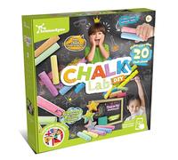 Science4you Laboratoire de Craie pour Enfants - Fabriquez vos Propres Craies pour Enfants de 6+ Ans, Jouets D'Extérieur, Kit de Création et de Coloriage, Cadeau pour Garçons et Filles de 6 7 8+ Ans