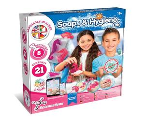 Science4you - Laboratoire des Savons - Kit les Fabrication pour Enfants, Fait les avec ce Kit Éducatif de Sciences - Experiences Scientifiques et Activites Manuelles +8 Ans
