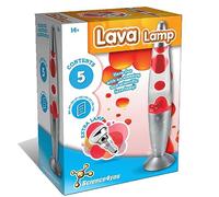 Science4you Lampe à Lave Rouge - Lava Lamp avec Veilleuses, Décoration de Chambre pour Enfants + Lampe Supplémentaire, Lampe de Chevet pour Enfant, Joeuts, Jeux, Cadeaux pour Fille et Garçon 8-14 ans