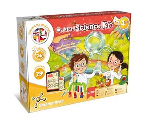 Science4you Mon Premier Kit Scientifique pour Enfants +4 Ans - Jeux Éducatif avec 26 Expériences Scientifiques, Fait Bulles de Savon et Apprendre Les Couleurs, Cadeau pour Garçon et Fille 4 Ans