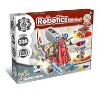 Science4you Robotique Alfabot - Kit Robot à Construire de 238 pièces Enfants +8 Ans, Monter 3 Robots Interactif, Jeux de Construction, Activites Manuelles, Jeu STEM pour Enfants 7 8 9 10+ Ans