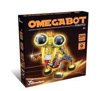 Science4you Robotique Omegabot - Kit de Construction de Robot pour Enfants, Construisez Votre Propre Robot avec ce Kit, Robotique avec 389 pièces, Omegabot Jouets Éducatifs pour Enfants 8 9 10+