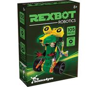 Science4you Robotique Rexbot - Kit Robot à Construire de 106 pièces, Enfants +8 Ans - Monter Un Robot Interactif pour Enfant avec ce Jeux de Construction; Activites Manuelles pour Garçons et Filles