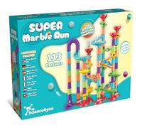 Science4you Super Circuits de Billes pour Enfant - Jeux avec Billes Inclus, Marble Rush + 113 pièces, Jeu de Construction, Joeuts STEM, Cadeau pour Garçon et Fille 3+ ans