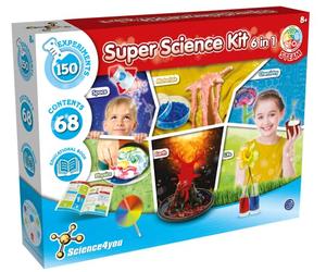 Science4you Super Science Kit 6 en 1 Jouet Scientifique éducatif STEM