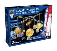 Science4you Système Solaire 3D Phosphorescent - Fabrique Ton Propre Système Solaire, Peins Toutes Les Planètes et Fais de l'Artisanat Spatial avec ce Kit de Modélisation NASA pour Les Enfants 8 9 10+