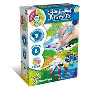 Science4you Tapis de Coloriage avec Animaux pour Enfants de 3 Ans - Colorez Les Animaux avec 7 Feutres de Couleurs, Lavables à l'eau, Activités Manuelles et Jeu Éducatif pour Enfants de 3 Ans 80002801
