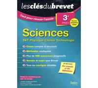 Sciences 3e Cycle 4 - Svt Physique-Chimie Technologie