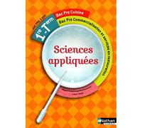 Sciences appliquées - 1re/Tle Bac Pro Cuisine - CSR: Bac Pro Commercialisation et services en restauration