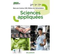 Sciences Appliquées 2de/1re/Tle Bacs Pro Cuisine, Csr, Métiers De L'alimentation