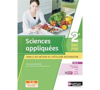 Sciences appliquées 2e Bac Pro MHR - Livre + licence élève - 2021 livre + i-manuel - Martin Woelfli - Nathan Technique - Livre CD-ROM - Scolaire / Universitaire CD