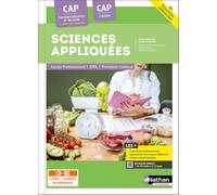 Nathan – Sciences appliquées – CAP Cuisine et CAP Commercialisation et Services en HCR (CSHCR)