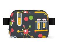 Sciences Chimiques,Sac Banane carré de Voyage, Sac de Poitrine décontracté, Sac Banane pour Hommes et Femmes