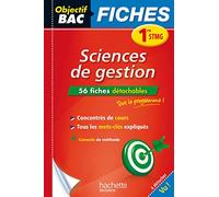 Sciences de gestion 1re STMG: 56 fiches détachables