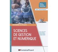 Sciences de gestion et numérique 1re STMG