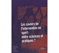 Savoirs de l'intervention en sport entre sciences et pratiques