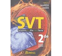 Sciences de la vie et de la terre, 2de