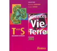 Sciences de la Vie et de la Terre, Term S, programme 2002
