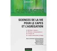 Sciences de la vie pour le capes et l'agrégation