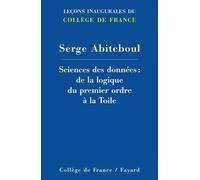 Sciences Des Données : De La Logique Du Premier Ordre À La Toile