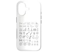 Sciences Doodle Physique Mathématiques Chimie Biologie Astronomie Coque pour iPhone 17